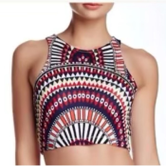 Mara Hoffman Tops - Mara Hoffman El Mundo Crop Top
Size Small